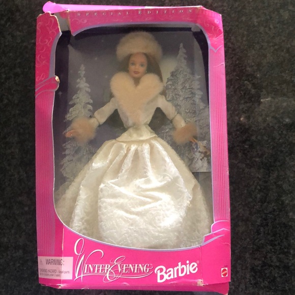 winter evening barbie